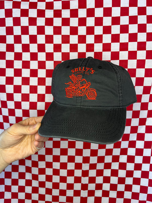 Faded Black Dad Cap