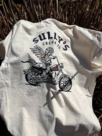 Ivory White Pocket Tee Shirt